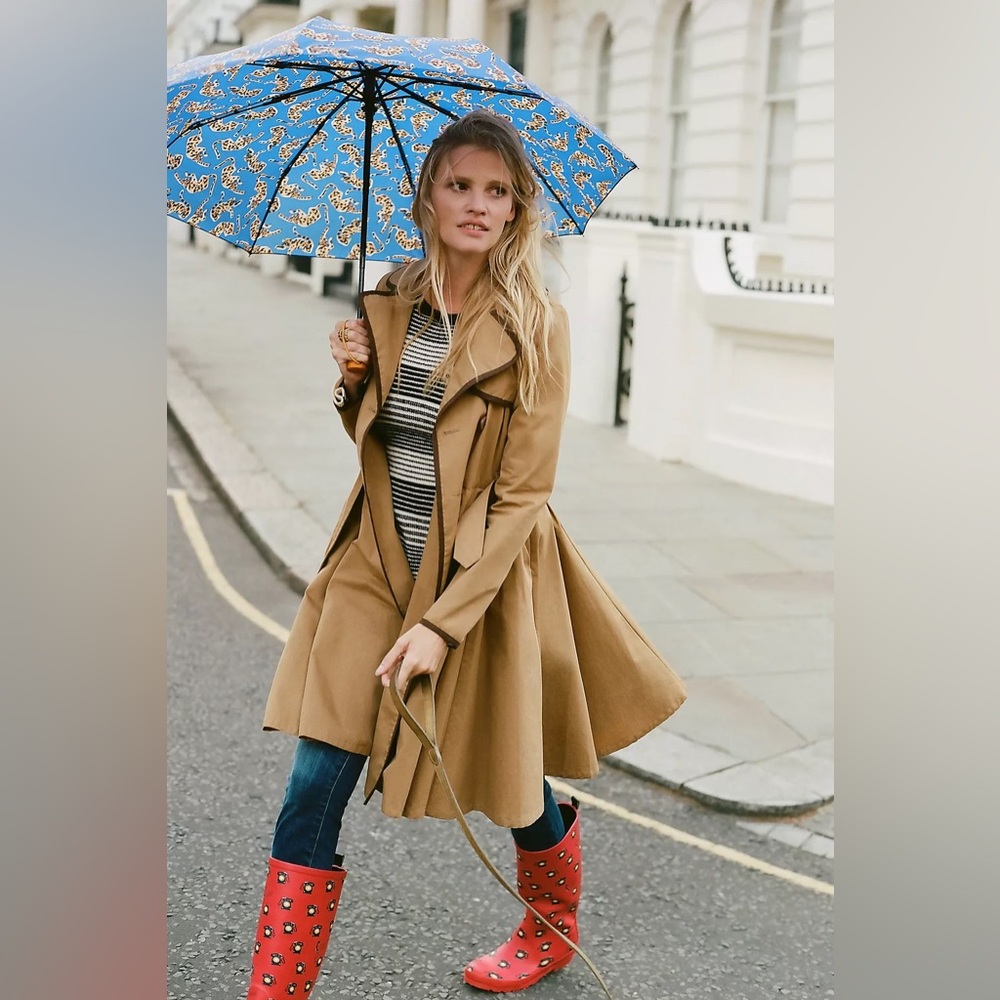 Anthropologie Marley Trench Coat, Size US 2, UK 6 - Picture 4 of 13